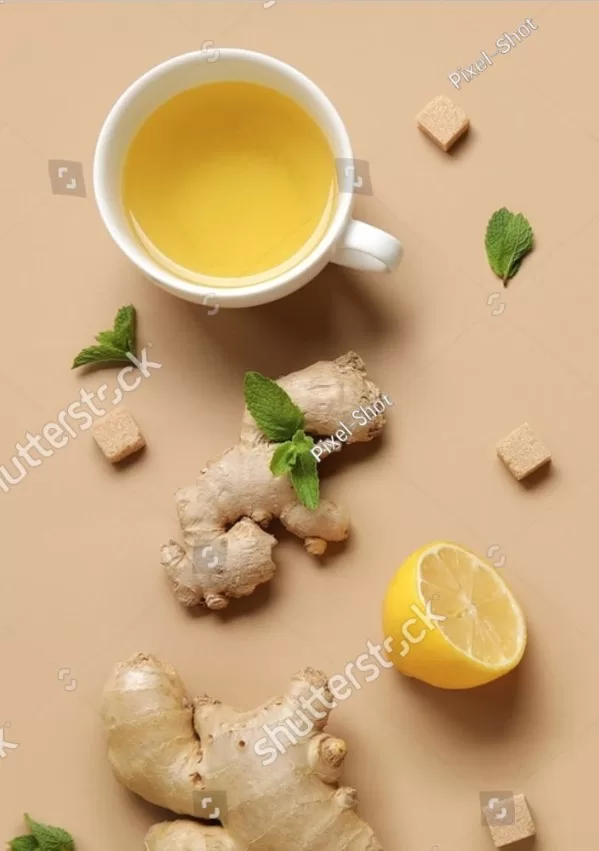 Ginger Lemon Tea jpg