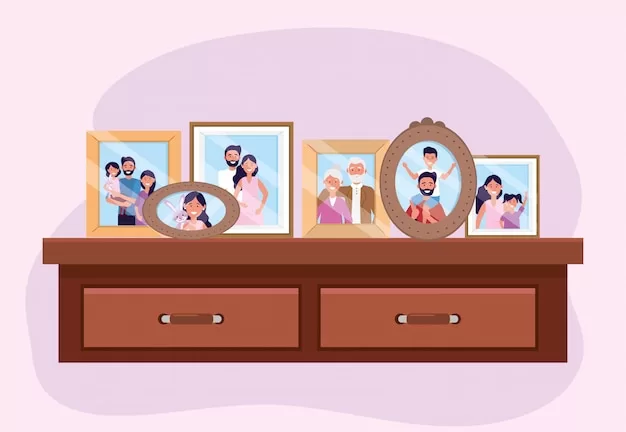 propait with family pictures memories dresser 24640 45083