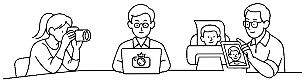 Pas foto Profesional Express 30 Menit