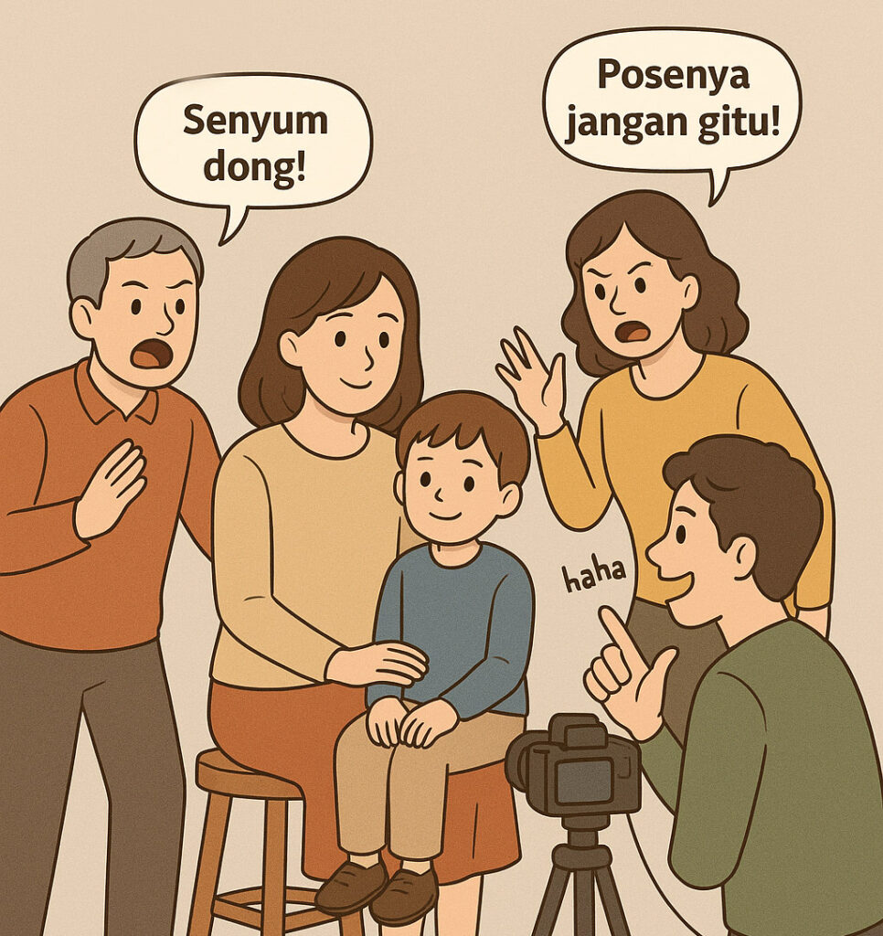 Terlalu Banyak Sutradara di Lokasi Foto