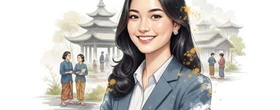 Bagaimana Foto Profesional Bisa Mengubah Kisah Karier Sobat 3 Seorang profesional muda tersenyum percaya diri dalam foto profesional untuk LinkedIn