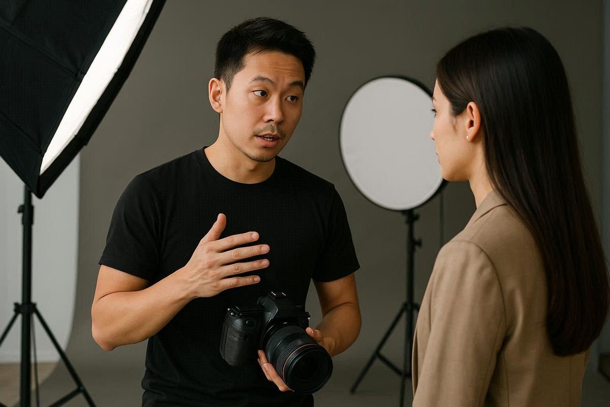 Tips menghindari kesalahan saat mengambil foto headshot profesional